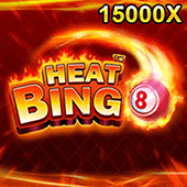 Heat Bingo flaming bingo card icon